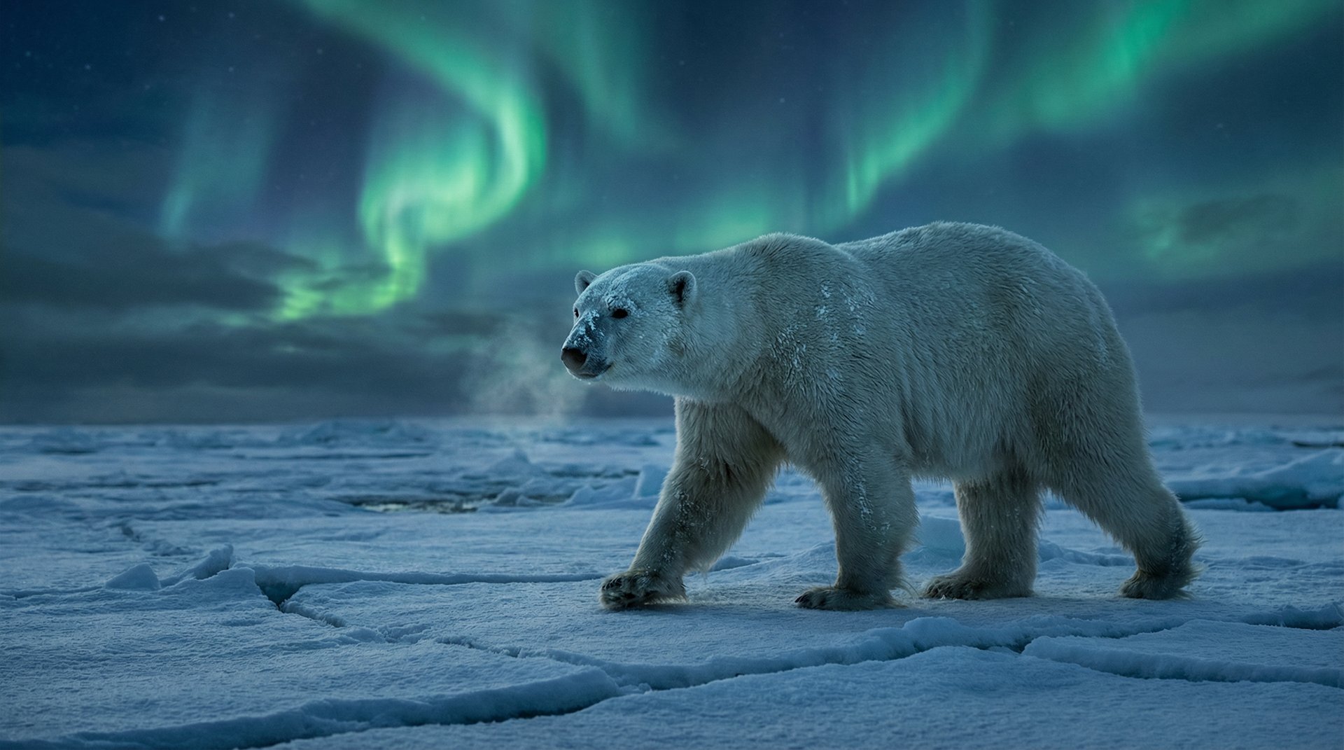 抖音风北极熊视频